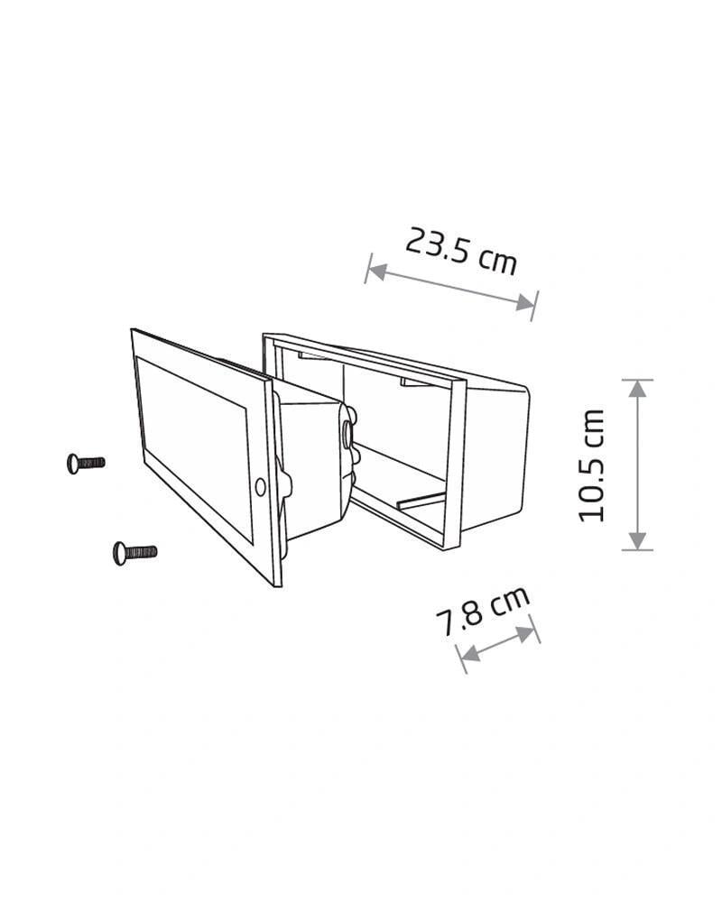Уличный светильник Nowodvorski 4907 Ina E27 18W IP65 Серый (28686799) - фото 5 Уличный светильник Nowodvorski 4907 Ina E27 18W IP65 Серый (28686799) - фото 5