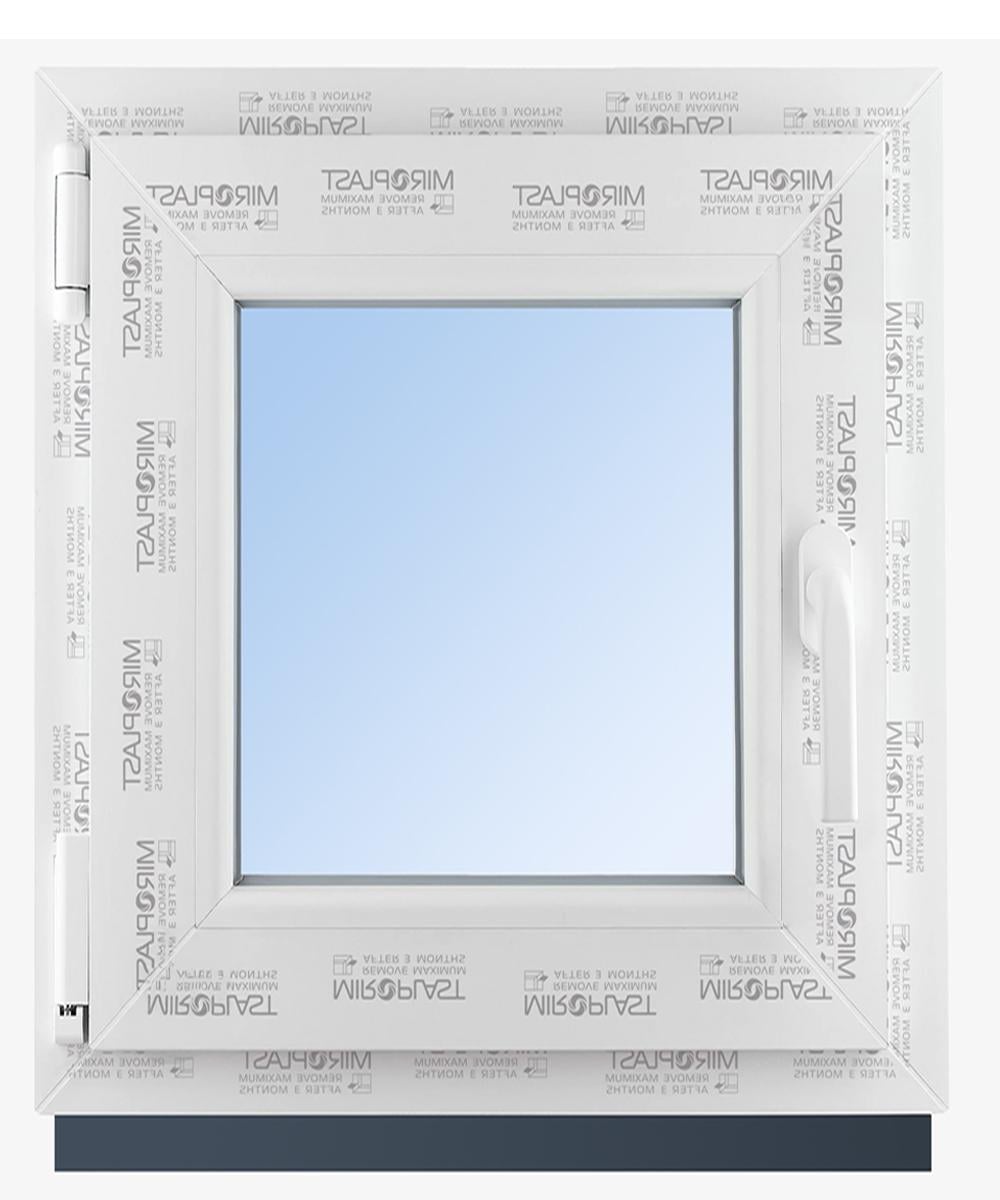 Окно металлопластиковое поворотно-откидное WDS Miroplast с однокамерным стеклопакетом 600х700 мм (4-16-4)