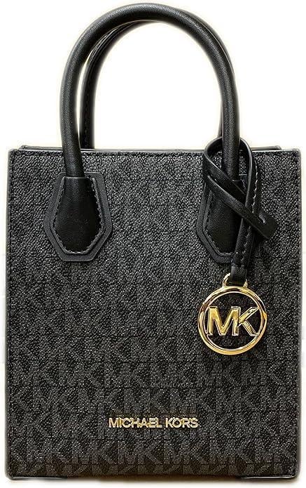 Женская сумка кросс-боди Michael Kors Mercer Extra-Small Logo Черный (194900696064)