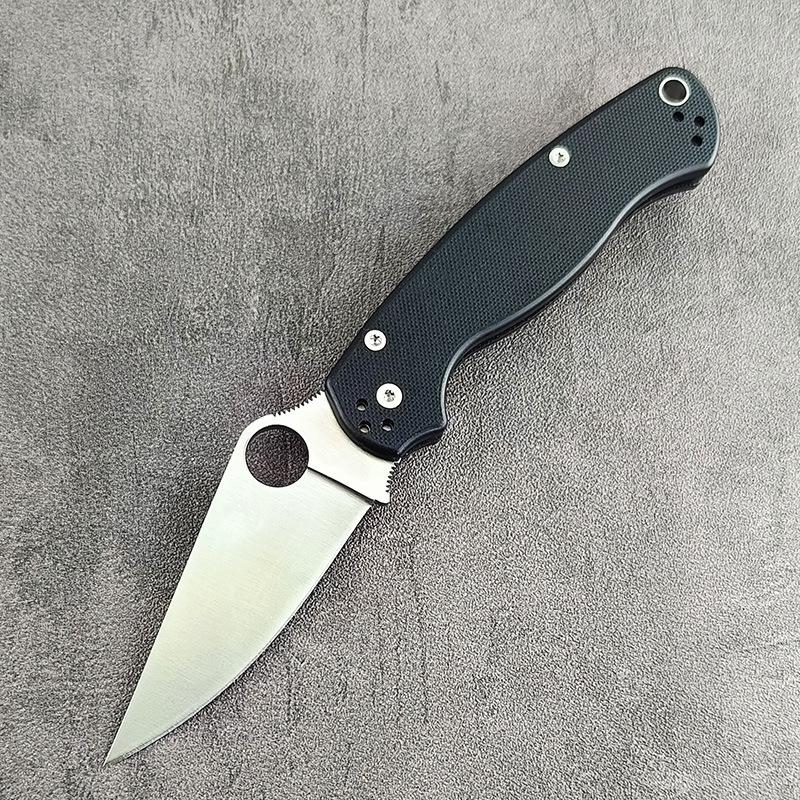 Нож Spyderco Para-Military 2 C81 Черный (24064784) - фото 4 Нож Spyderco Para-Military 2 C81 Черный (24064784) - фото 4