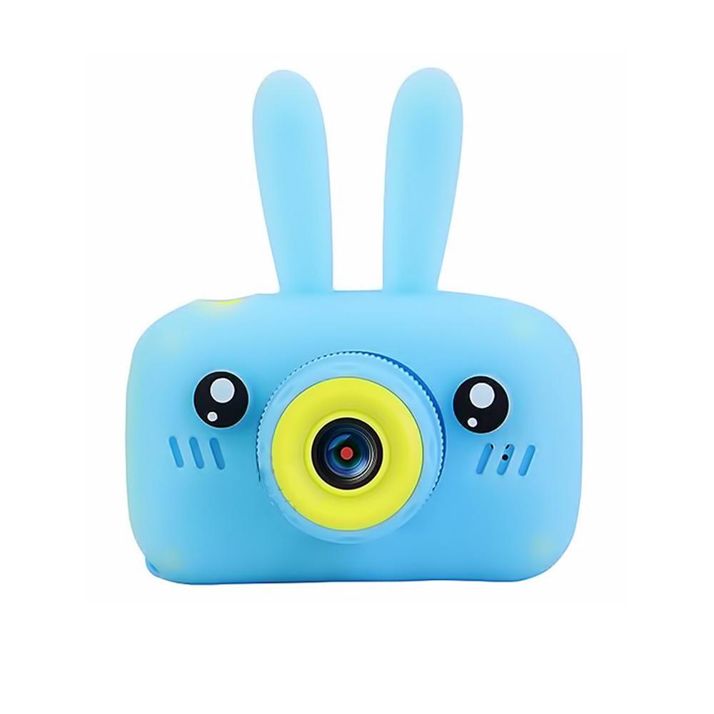 Дитяча фотокамера цифрова Baby Photo Camera Rabbit Х-500 Блакитний