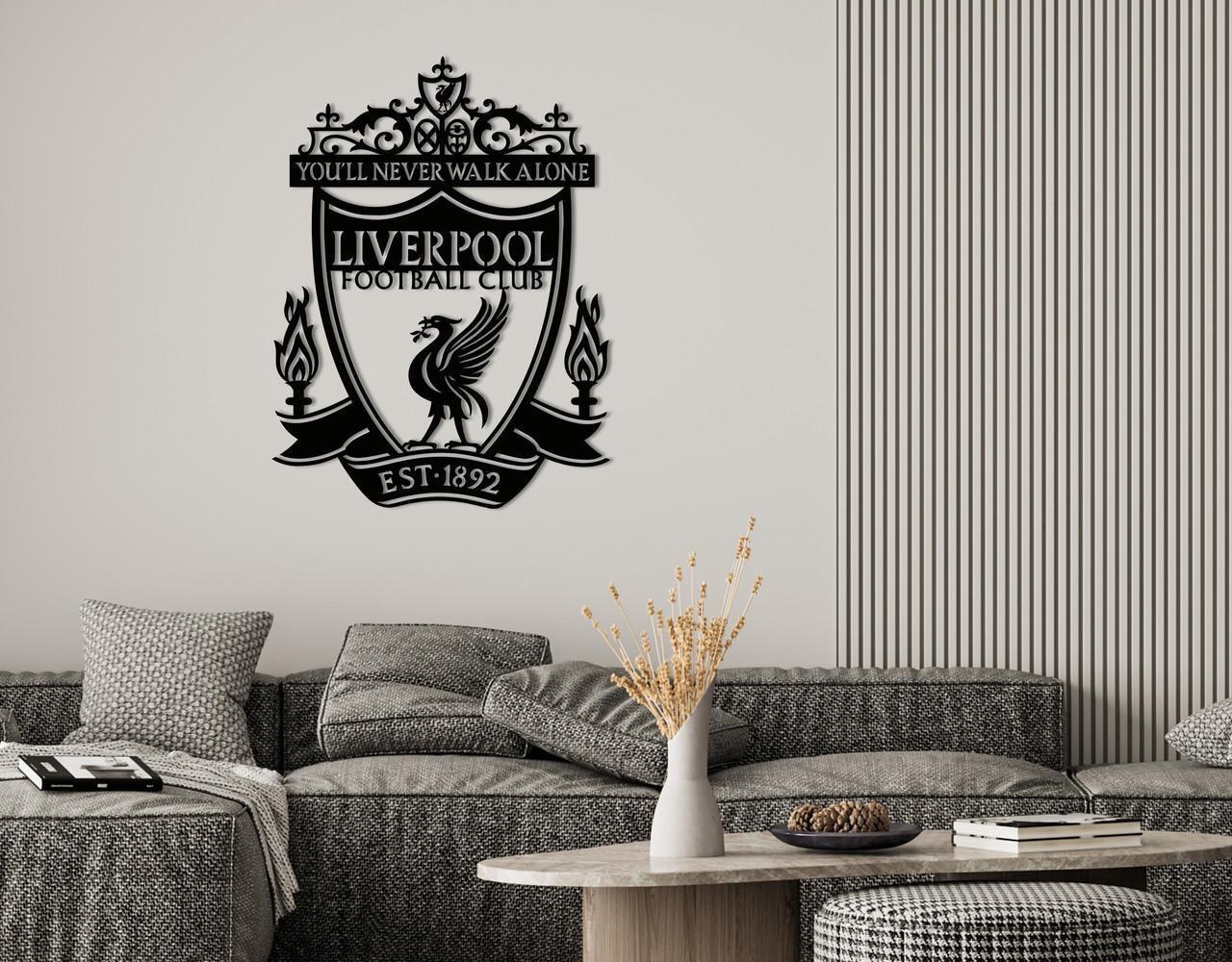 Декоративное панно на стену Upwood Decor Liverpool 107,2х80 см Black (1585021701)