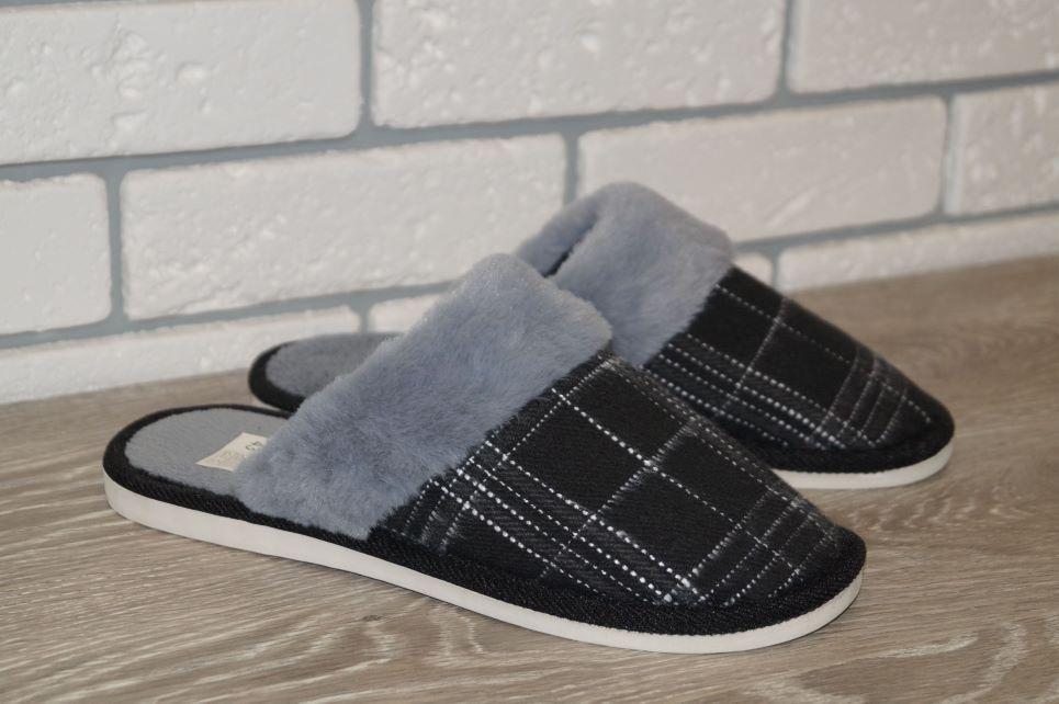 Тапочки комнатные Vladimir р. 42/43 26 см Черный (30684-4243)