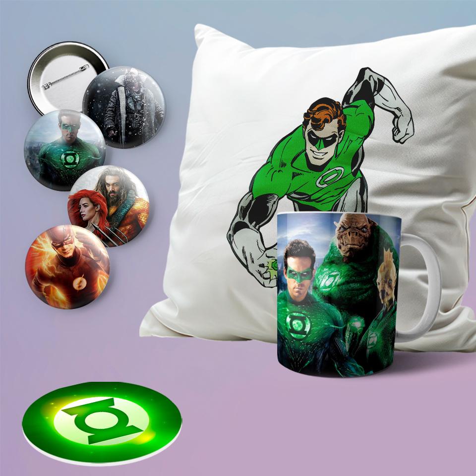 Подарочный набор бокс The Green Lantern (340)