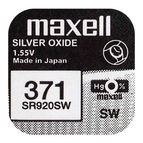 Батарейка SR920 371 Maxell 1,55V silver oxide (33501284)