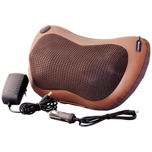 Подушка массажная Magic Massager pillow для шеи/спины/поясницы 31х20 см
