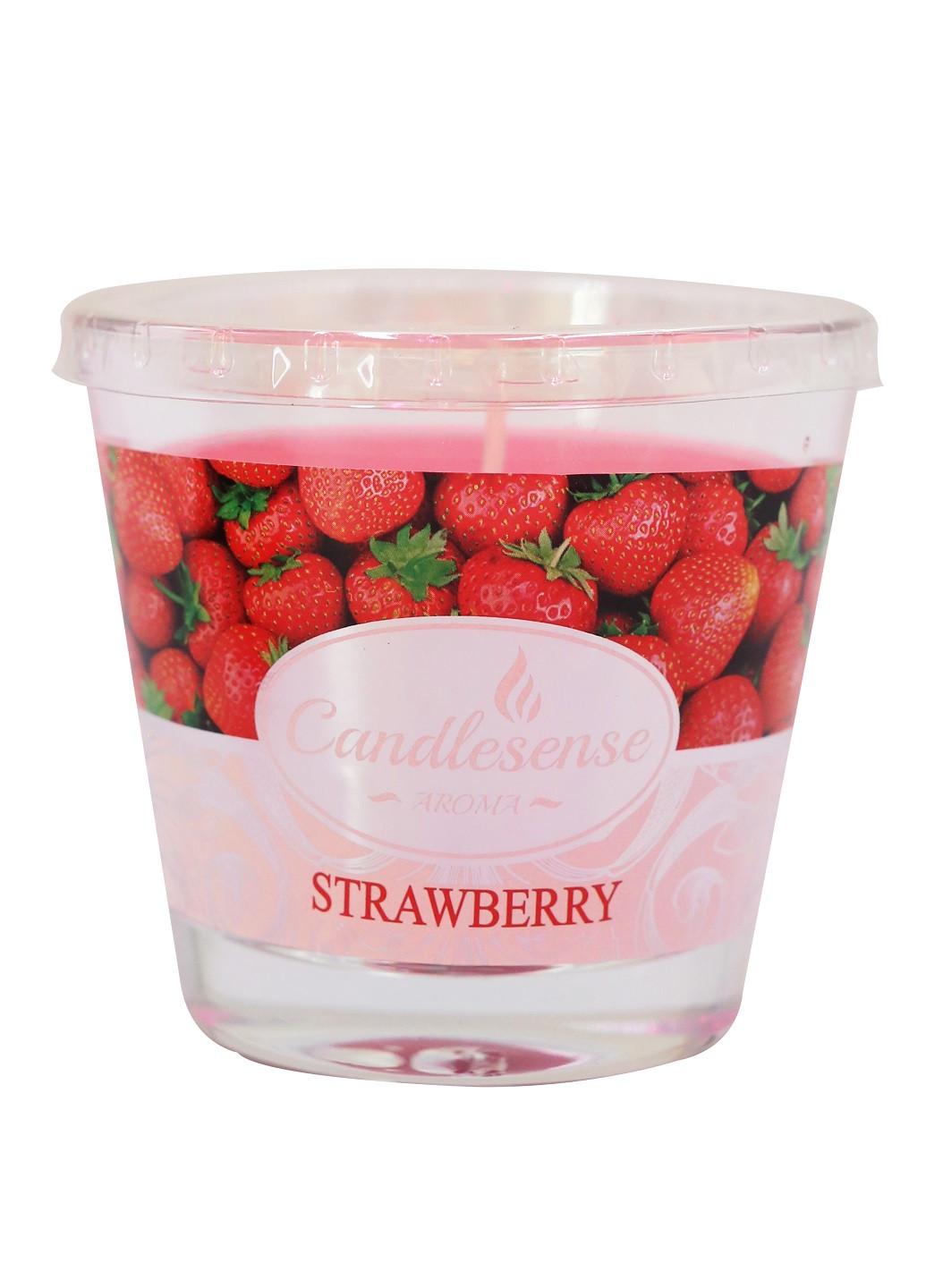 Ароматизована свічка у склянці Candlesense Decor Strawberry (Е-01221)