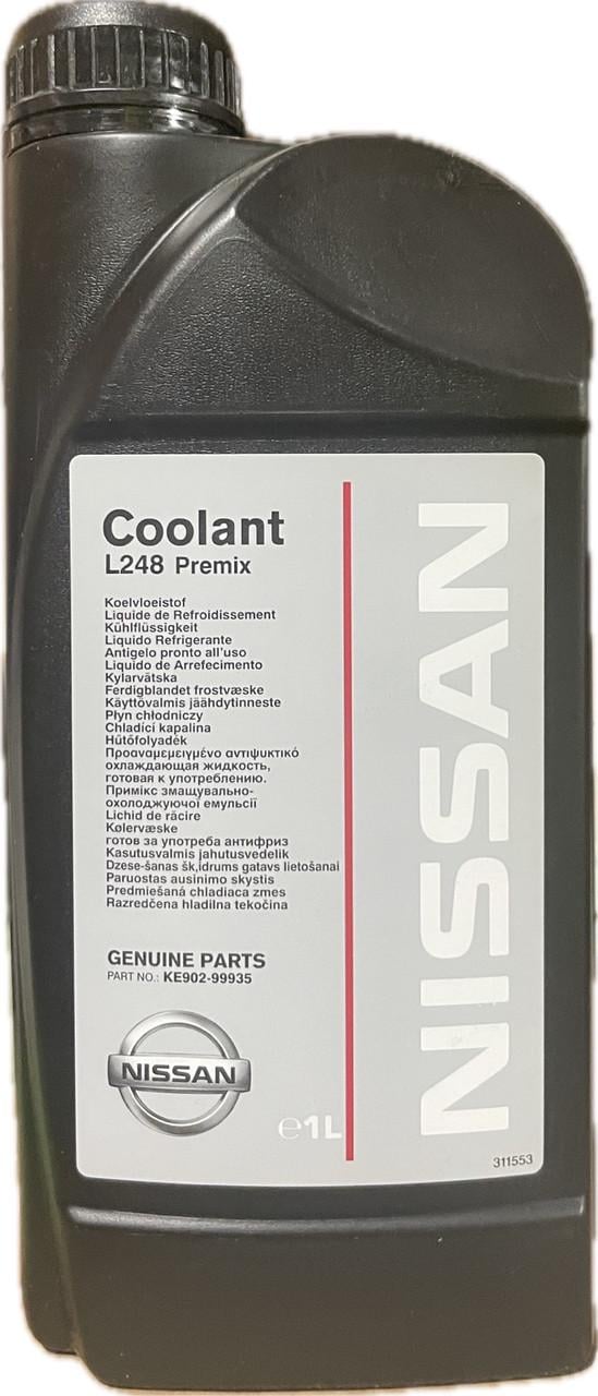 Антифриз Nissan Coolant L248 Premix готовый 1 л (KE90299935)