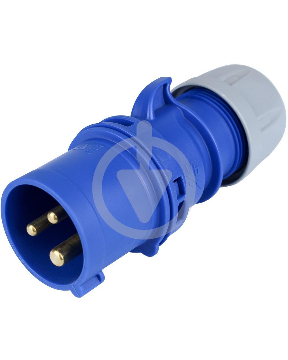 Вилка 3x16А підключення кабелю PCE (35a3f088-7eb7-11e8-96ba-971a2239f68b)