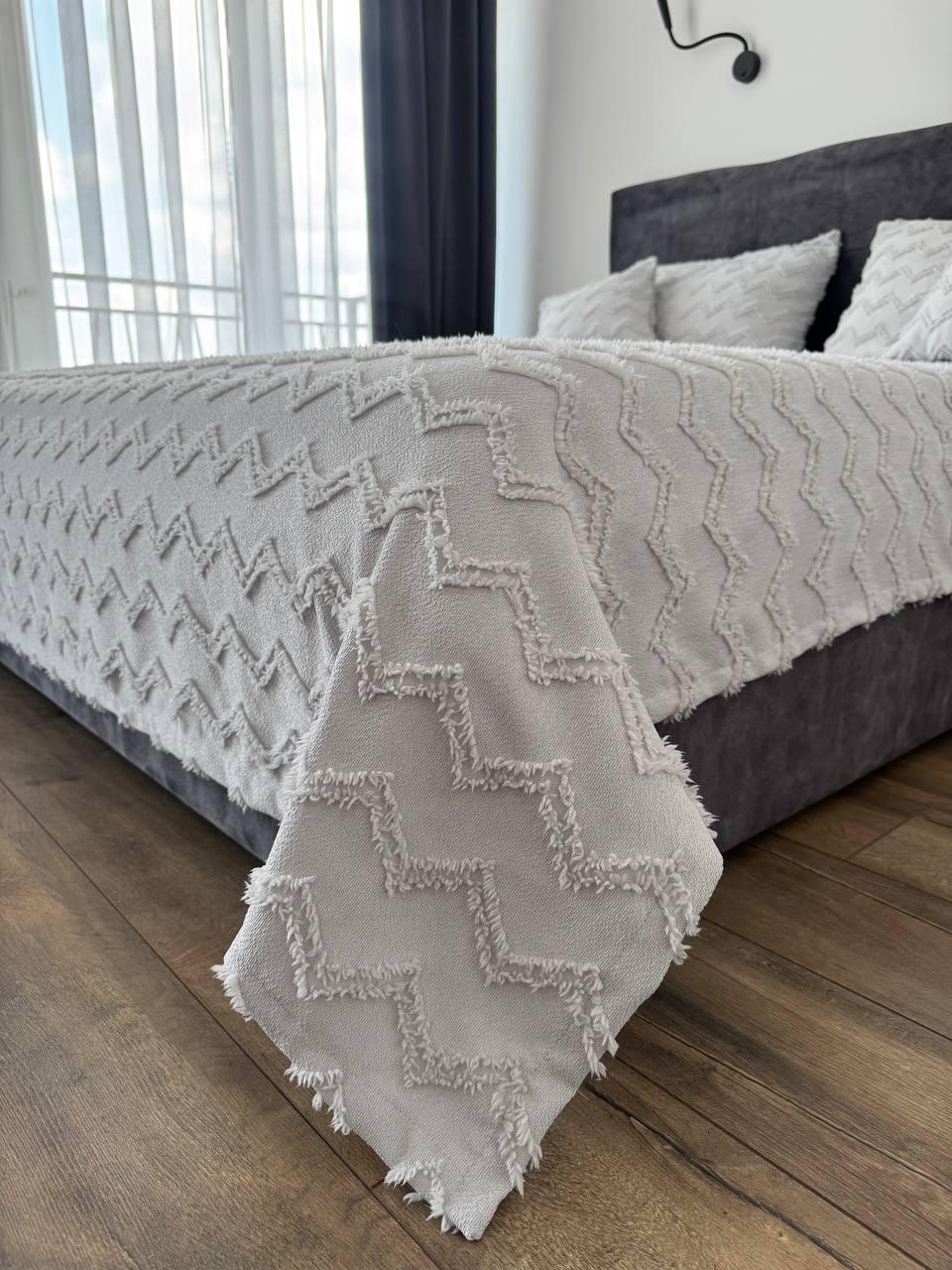 Покрывало Хельга 200x250 см Серый (20774-8-200x250cm) - фото 7