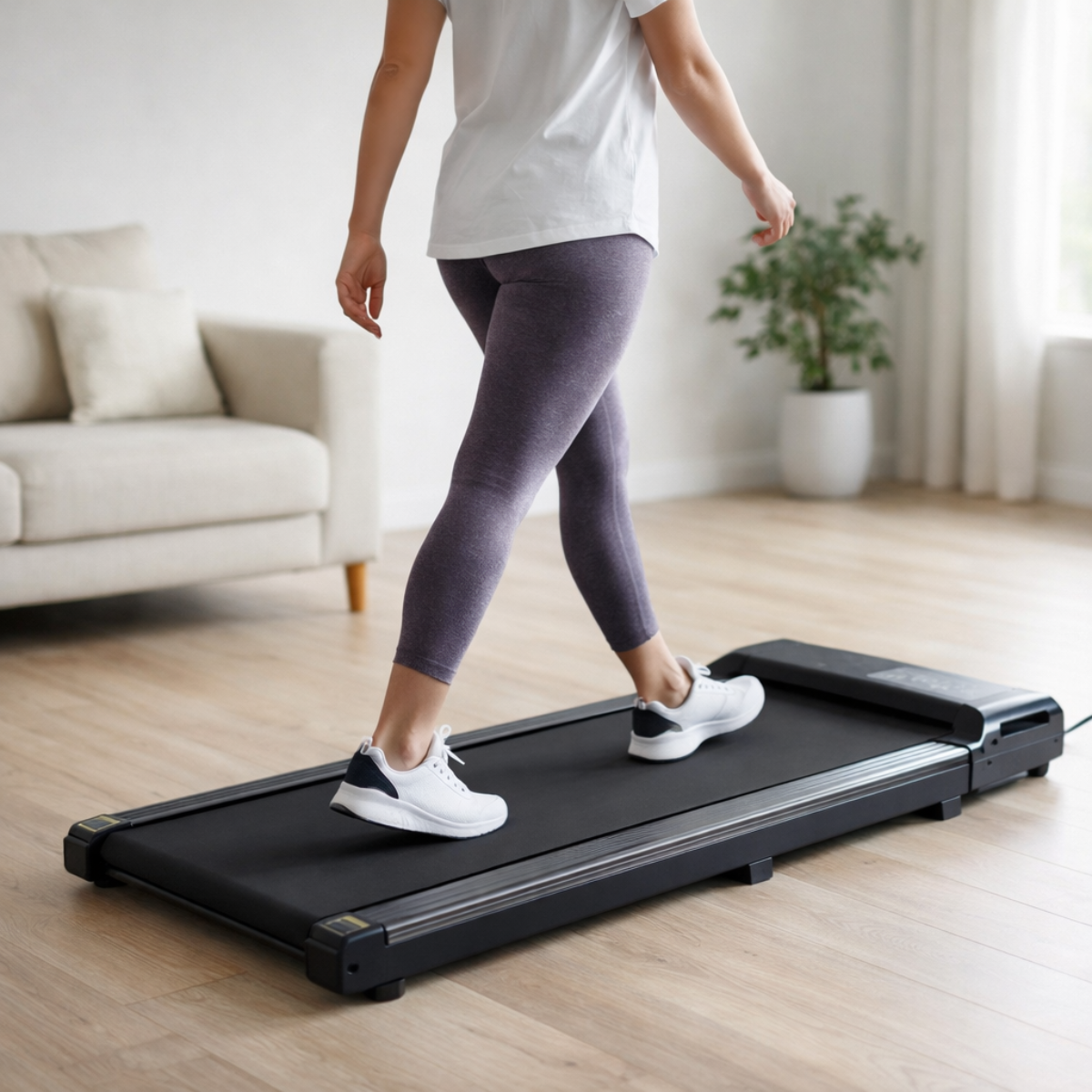 ᐉ Бігова доріжка компактна електрична Walking Pad для дому з
