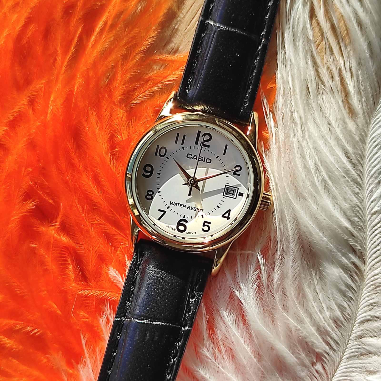 Наручний годинник жіночий Casio LTP-V001GL-7BUDF d 25 мм Золотий - фото 3 Наручний годинник жіночий Casio LTP-V001GL-7BUDF d 25 мм Золотий - фото 3