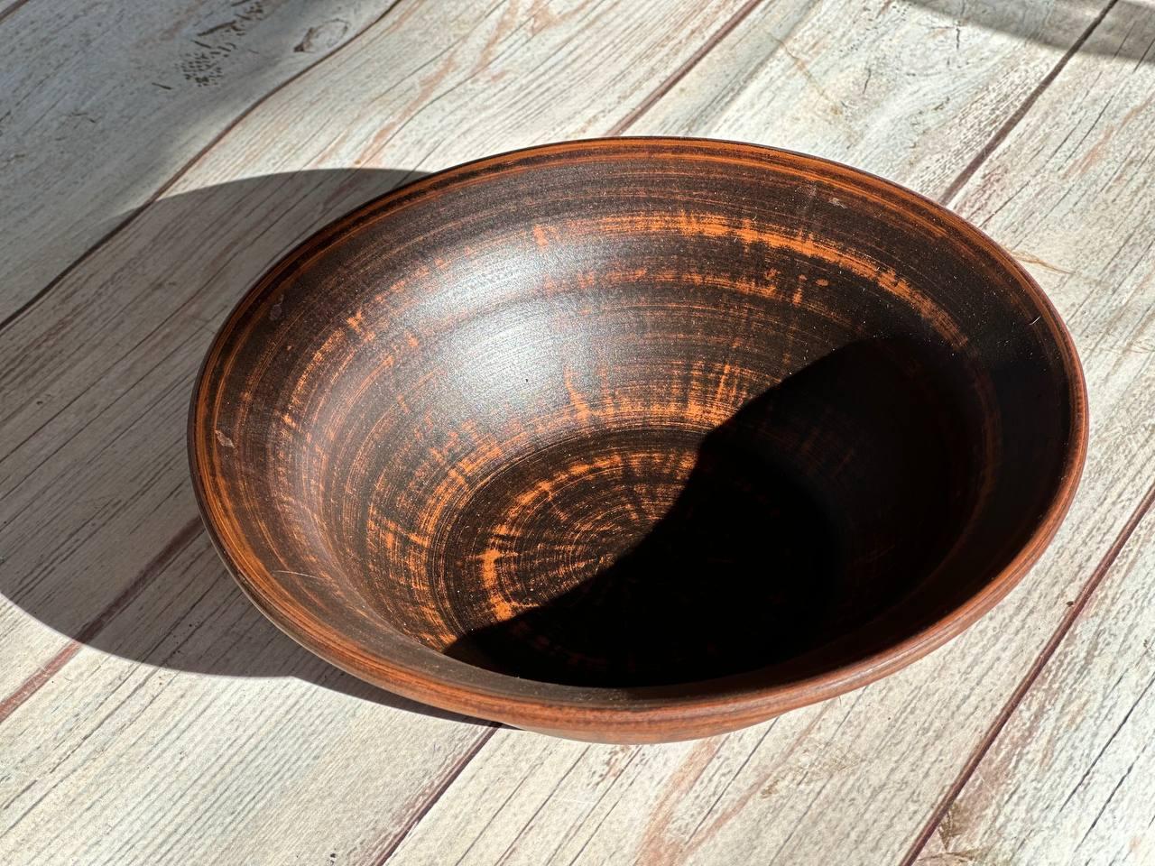 Тарілка глиняна глибока 600 мл (2562075268) - фото 4