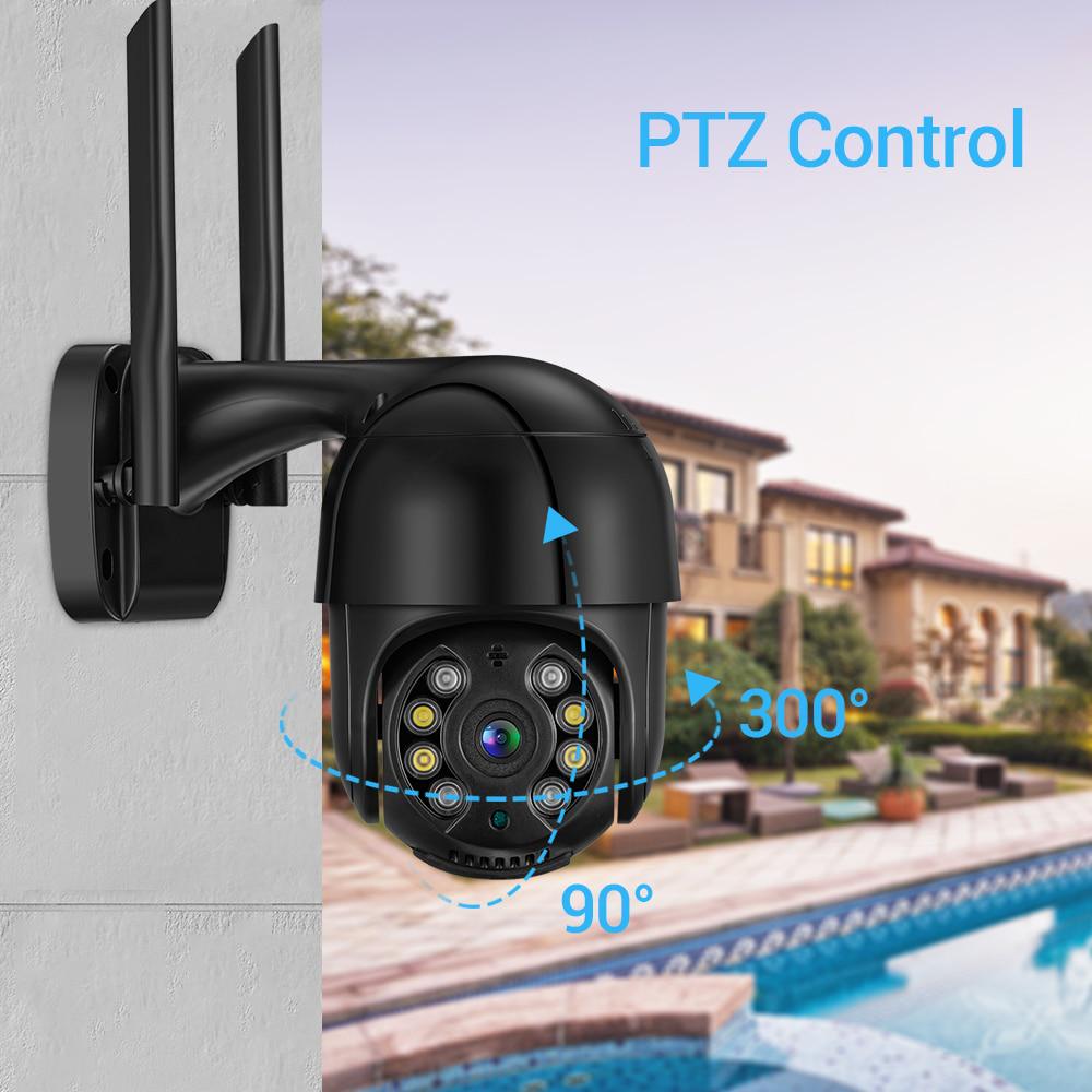 Уличная IP камера PTZ-D4 Wi-Fi защита IP66 Black (022.5-bb) - фото 8