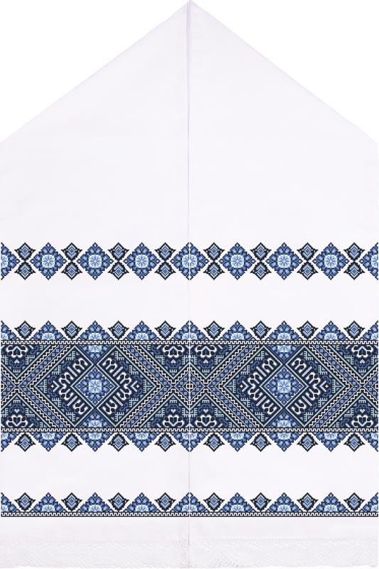 Схема Свадебный рушник для вышивки бисером и нитями на домотканом полотне (ТР464дн5099)