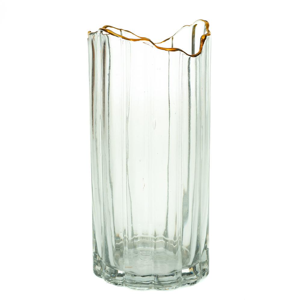 Ваза стеклянная Elisey Прохлада (8605-040)