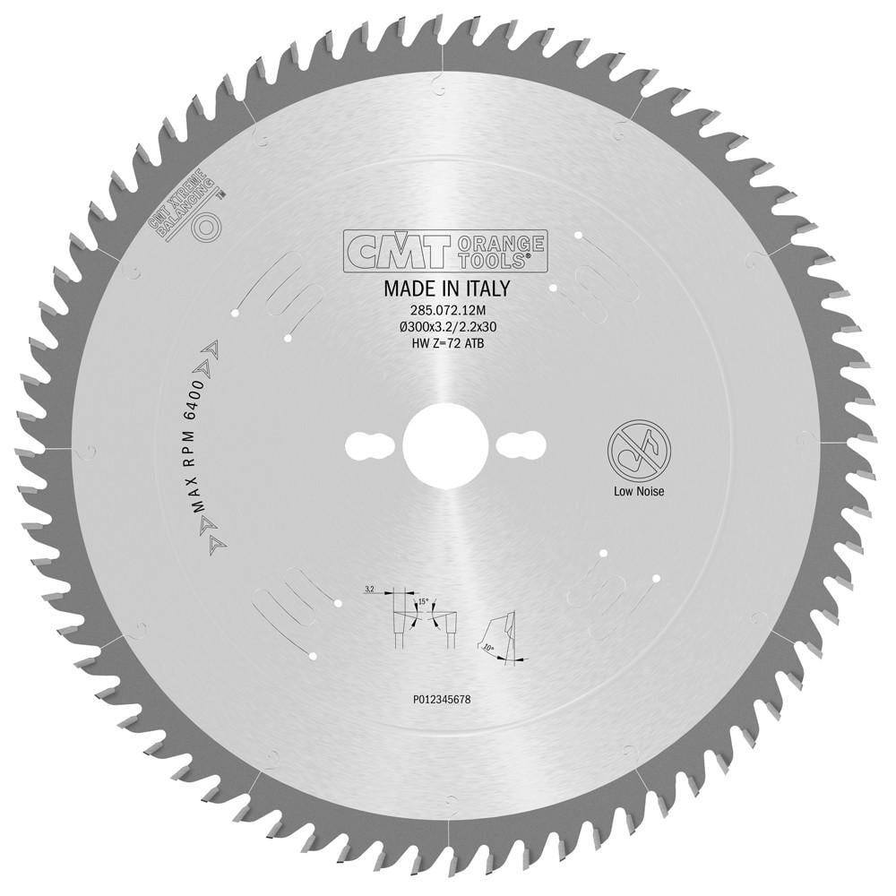 Диск пильный по дереву CMT 305х30х72z (285.072.22M)