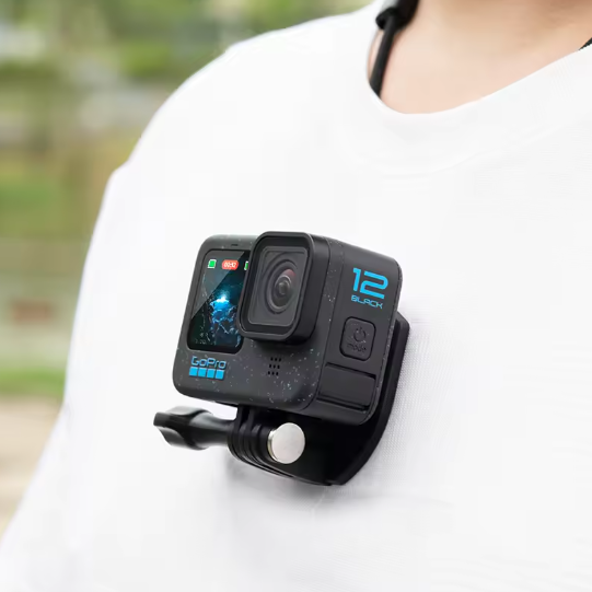 Крепление магнитное для экшн-камеры GoPro Insta360/DJI на шею под одежду (2614040027) - фото 5