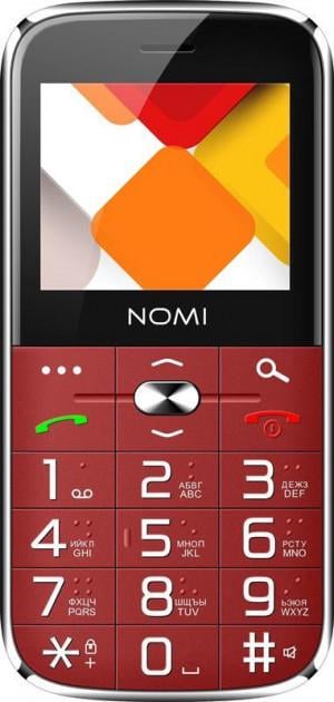 Мобильный телефон Nomi i220 Red (1348984915)