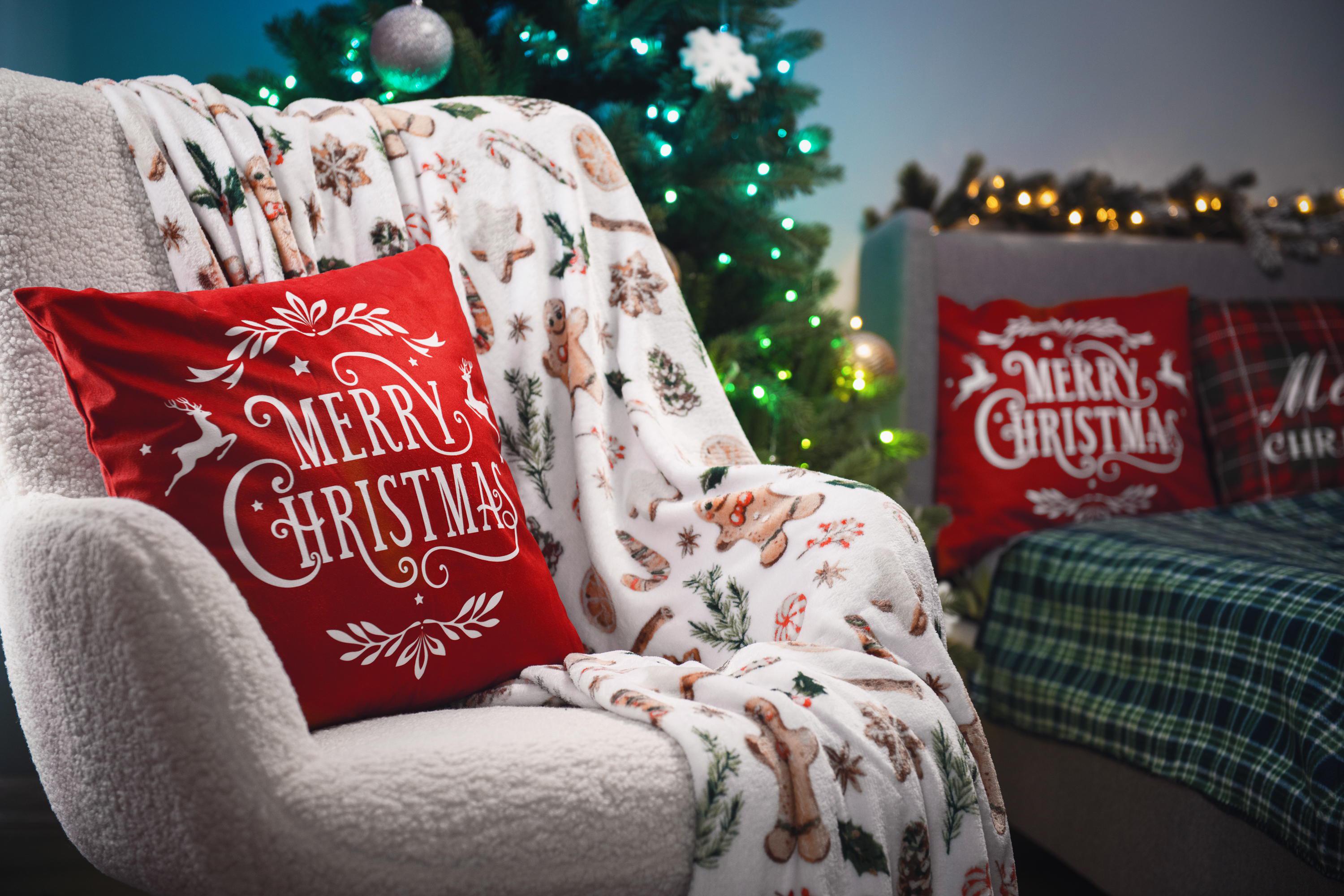 Плед Ardesto Flannel Імбирні пряники 160х200 см (ART0118PB) - фото 4