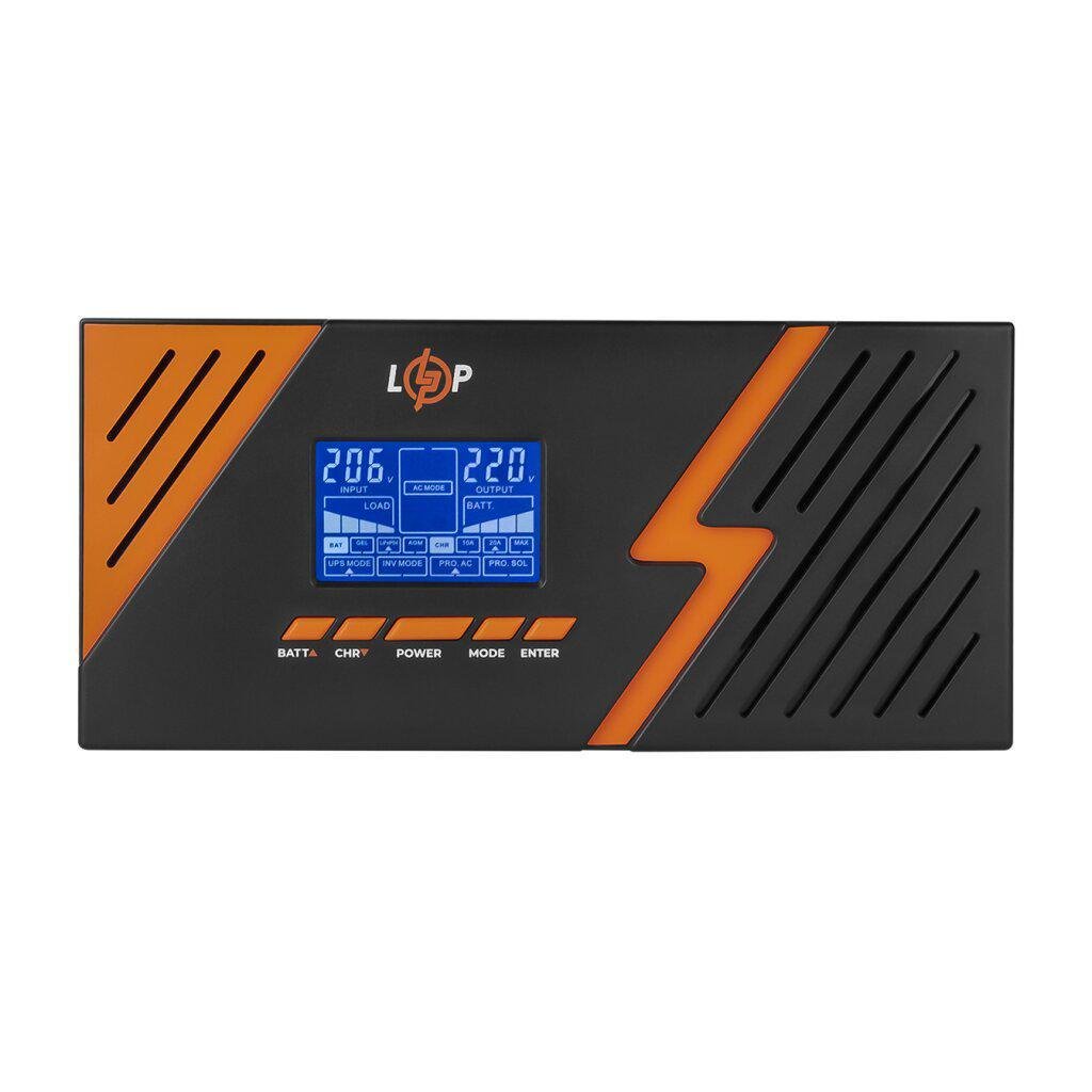 Источник бесперебойного питания LogicPower LPM-PSW-1500VA с правильной синусоидой линейно-интерактивный 1050W (LP-22754)