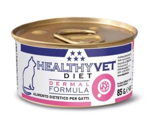 Влажный корм KIPPY Healthy Vet Diet для взрослых кошек Dermal Formula в виде паштета 85 г (0912) Влажный корм KIPPY Healthy Vet Diet для взрослых кошек Dermal Formula в виде паштета 85 г (0912)
