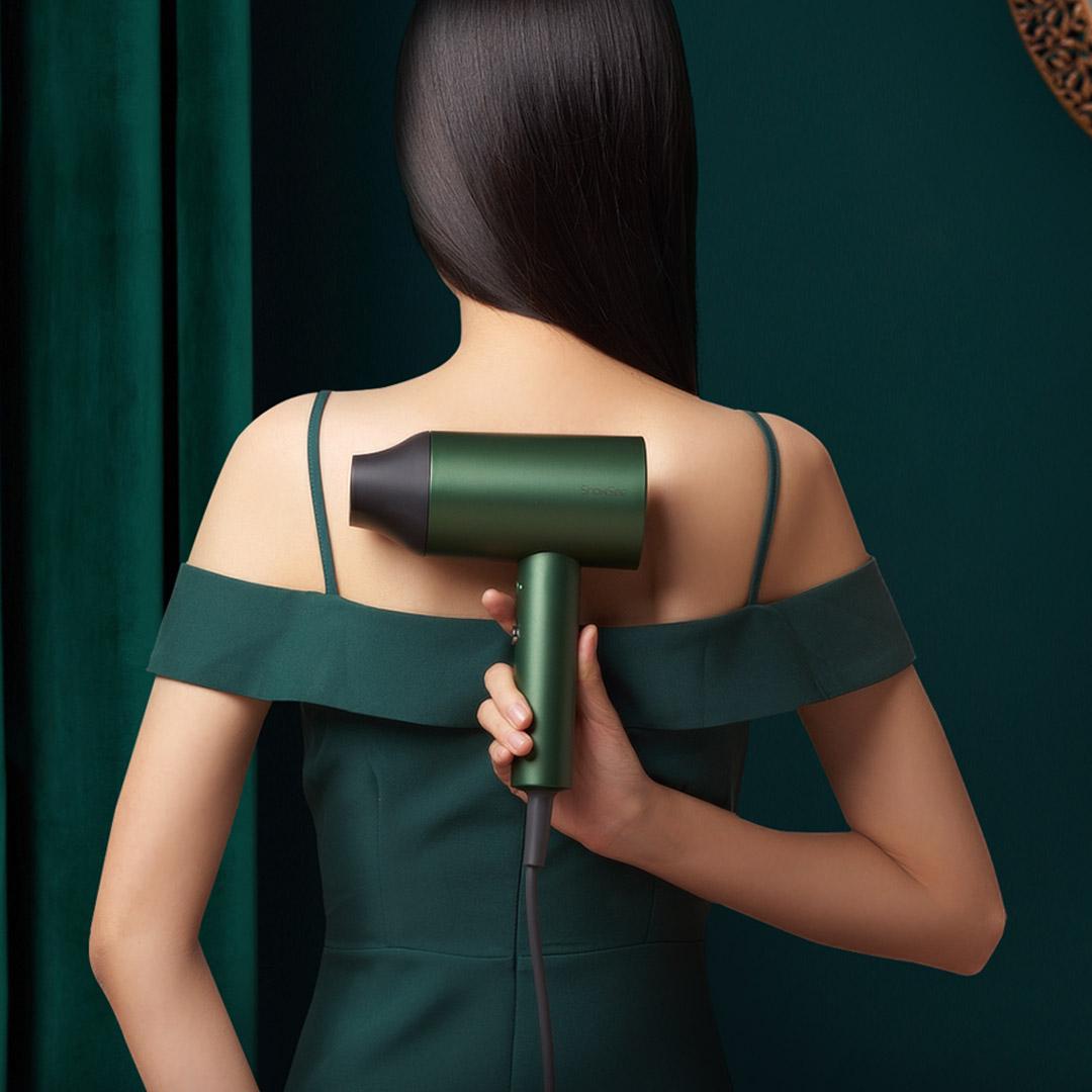 Фен для волосся ShowSee Electric Hair Dryer A5-G Green (11757241) - фото 2 Фен для волосся ShowSee Electric Hair Dryer A5-G Green (11757241) - фото 2