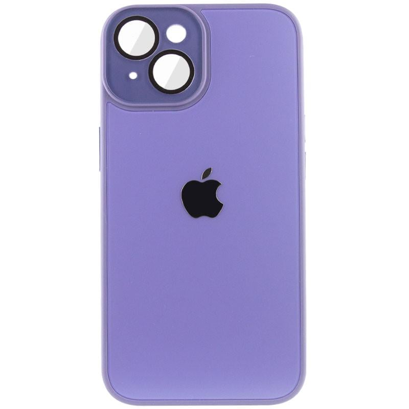 Противоударный Чехол TPU+Glass Sapphire Midnight для Apple iPhone 13 (6.1") Сиреневый / Dasheen