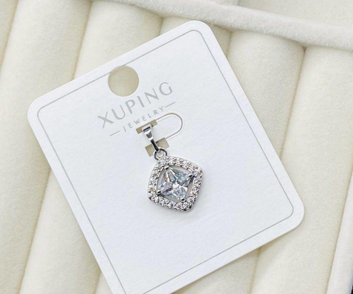Подвеска с камешками женская Xuping из золота в форме ромба (2904496412)