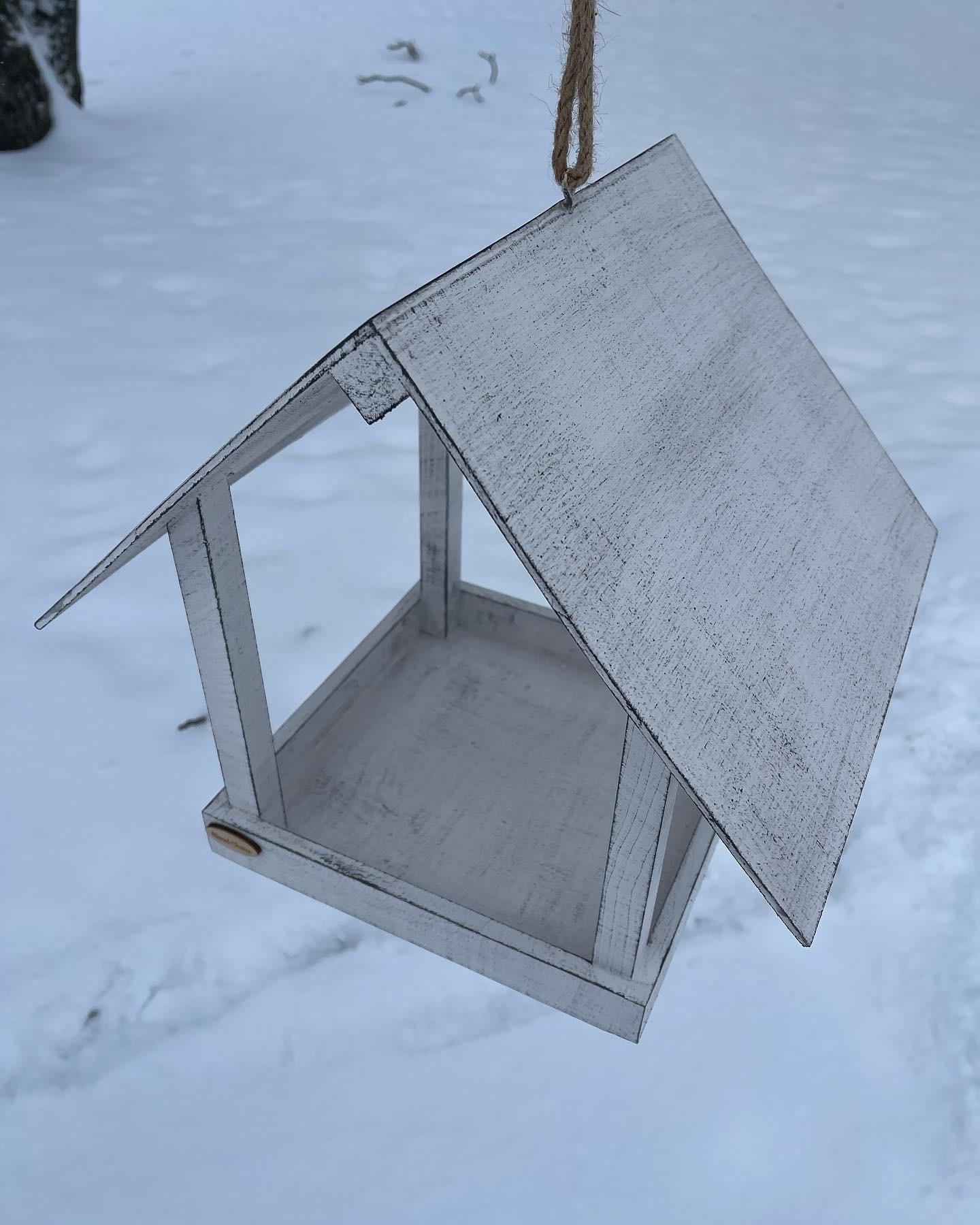 Кормушка для птиц подвесная 250 г корма 20х25х28 см (225) - фото 3 Кормушка для птиц подвесная 250 г корма 20х25х28 см (225) - фото 3