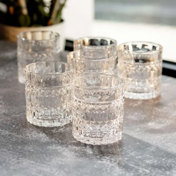 Набір склянок Lirmartur під кришталь 6 шт. по 220 мл Прозорий - фото 4