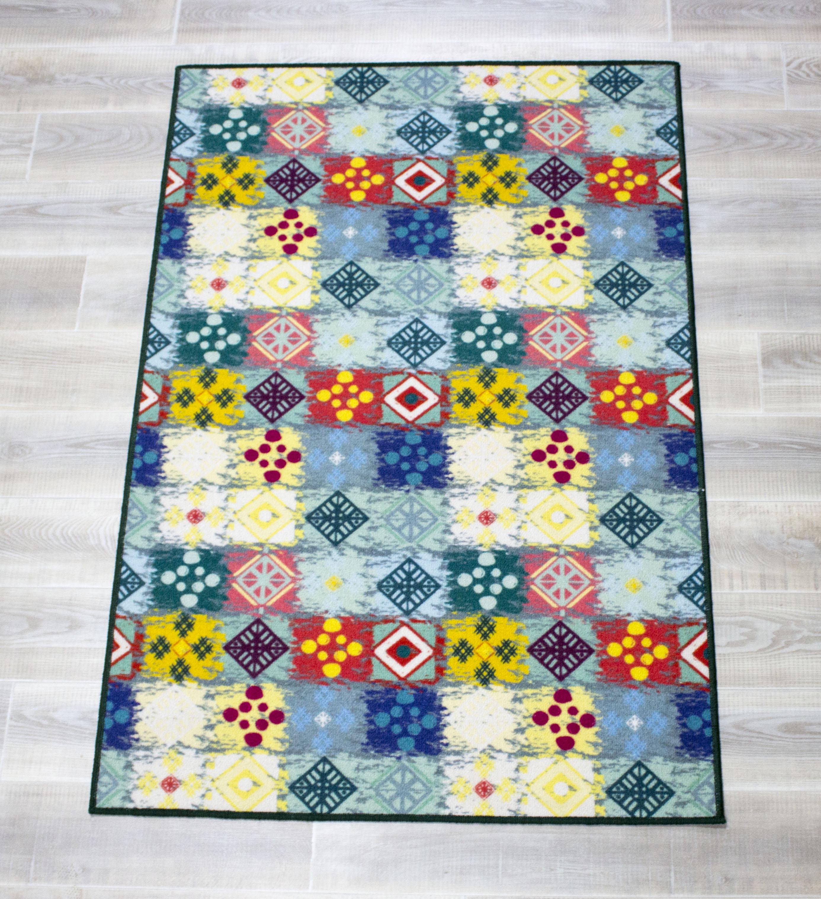 Коврик Print Digital 100x150 см Асорти (24167287) - фото 2 Коврик Print Digital 100x150 см Асорти (24167287) - фото 2