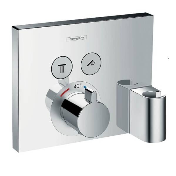 Змішувач прихованого монтажу для душу Hansgrohe ShowerSelect 15765000 з термостатом