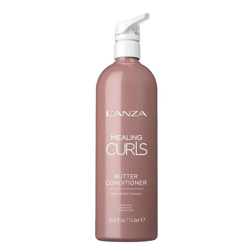 Кондиционер для вьющихся волос Lanza Healing Curl Butter Conditioner Липидный 1000 мл (32364325)
