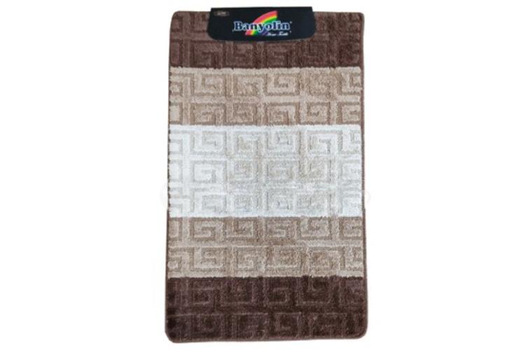 Комплект килимків для ванної Maze 60х100 см Brown (9207930)