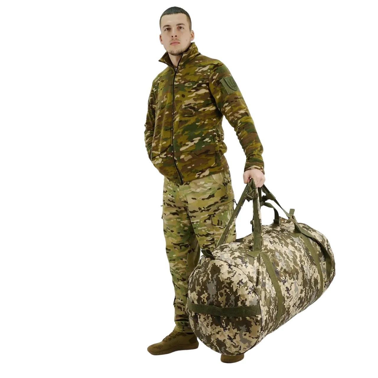 Сумка армійський Kiborg 120 л Піксель (9074) - фото 8 Сумка армійський Kiborg 120 л Піксель (9074) - фото 8