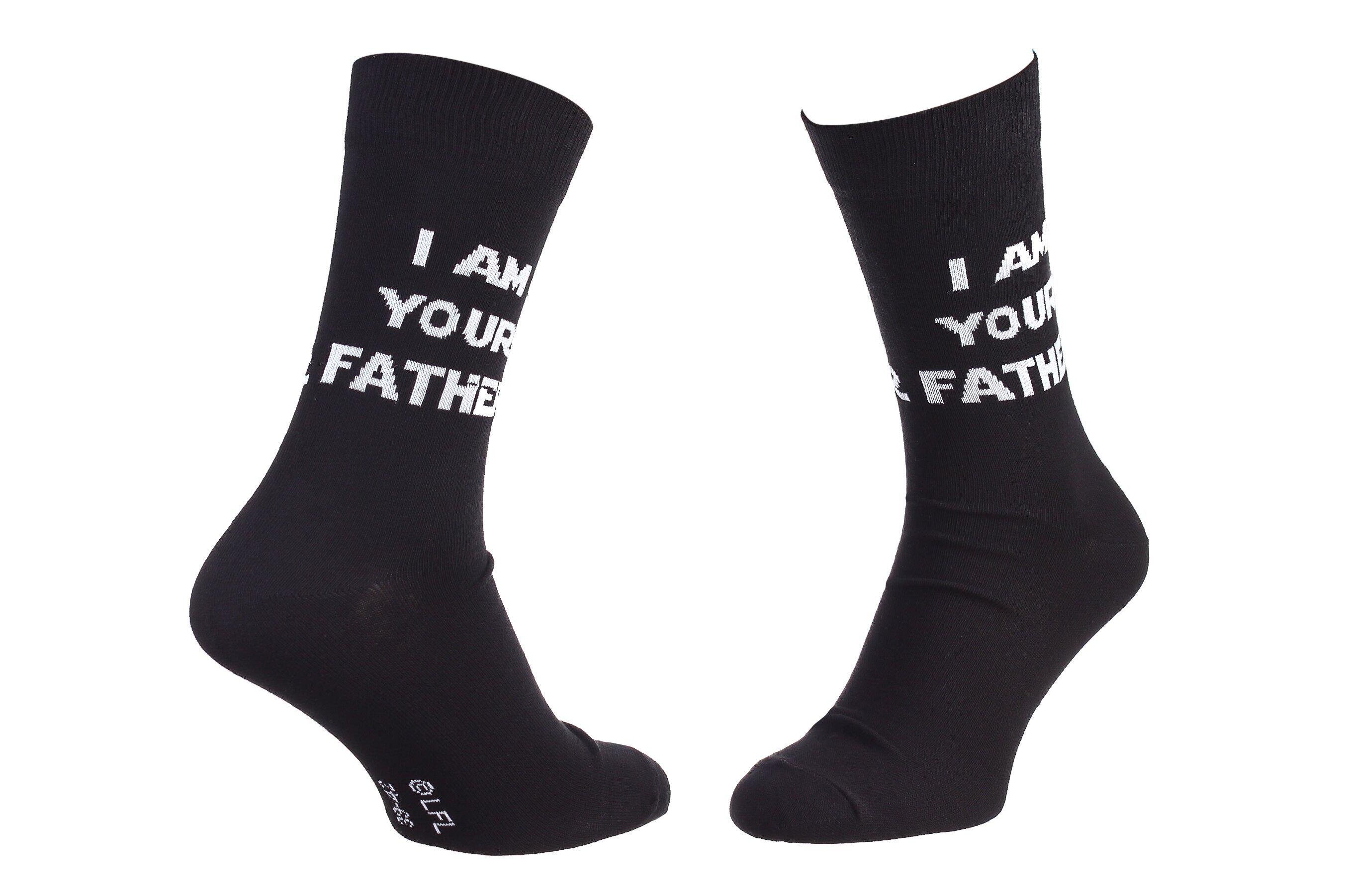 Шкарпетки Star Wars I Am Your Father 1 пара р. 39-42 Black (93154262-1)