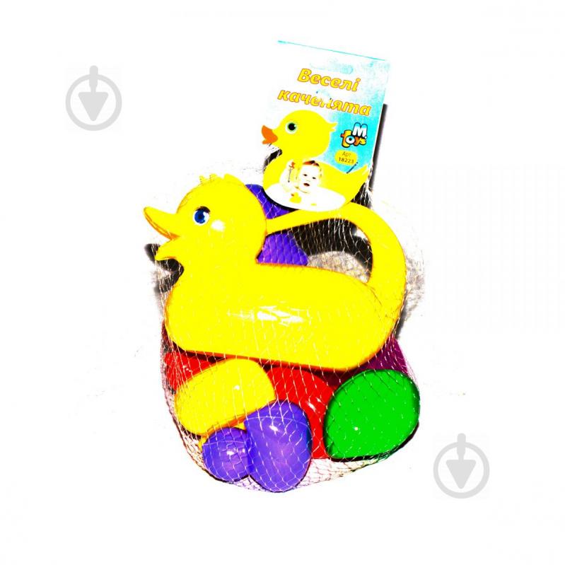 Набір Качка та каченята 10 шт + 1 шт M-toys (18223) Набір Качка та каченята 10 шт + 1 шт M-toys (18223)