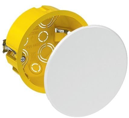 Розподільча коробка Schneider Electric для гіпсокартону 80х45 мм Жовтий (28679358)