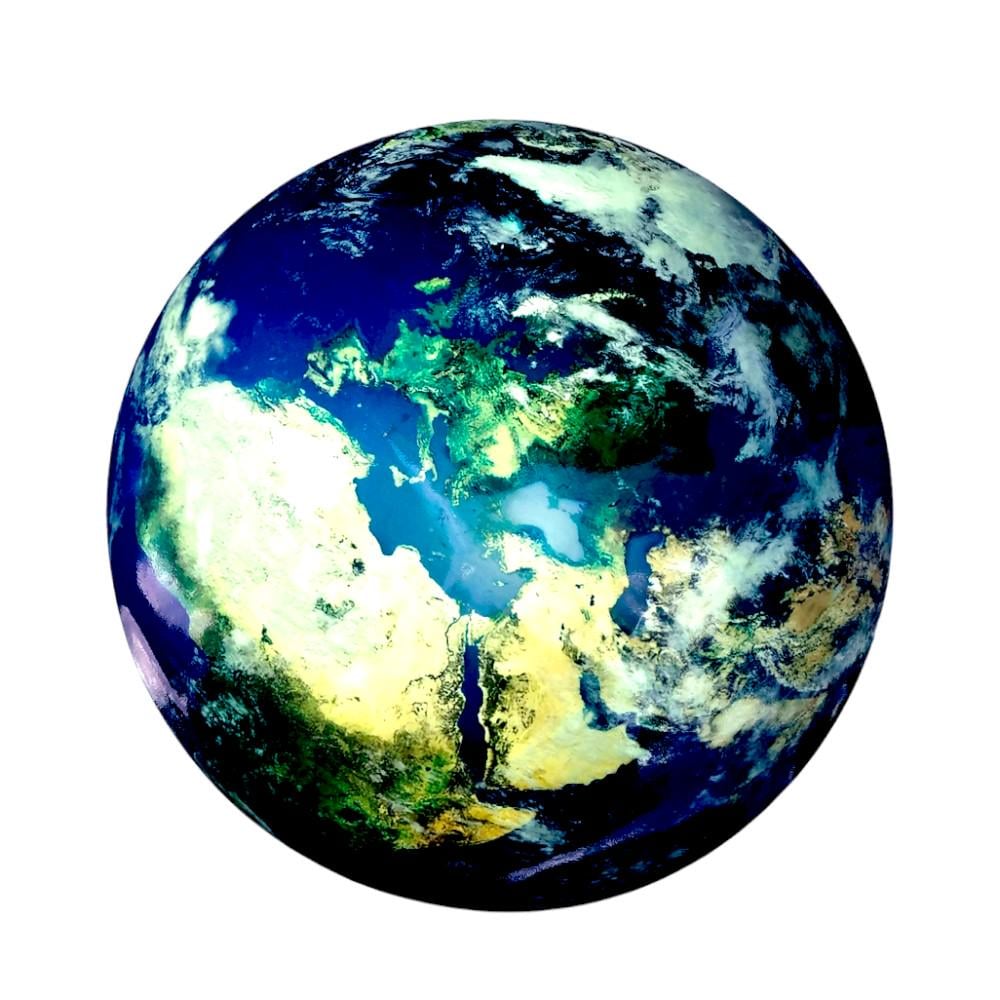 Декоративная наклейка Европа светится в темноте 30 см (3378)