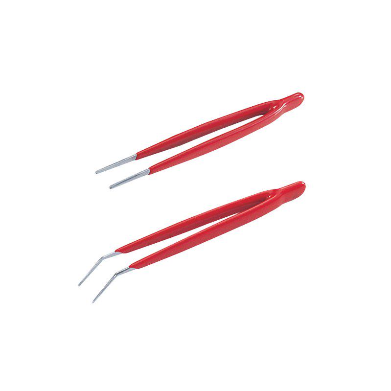 Набор пинцетов Pro'sKit 908-T301 с изолированными ручками 2 шт.