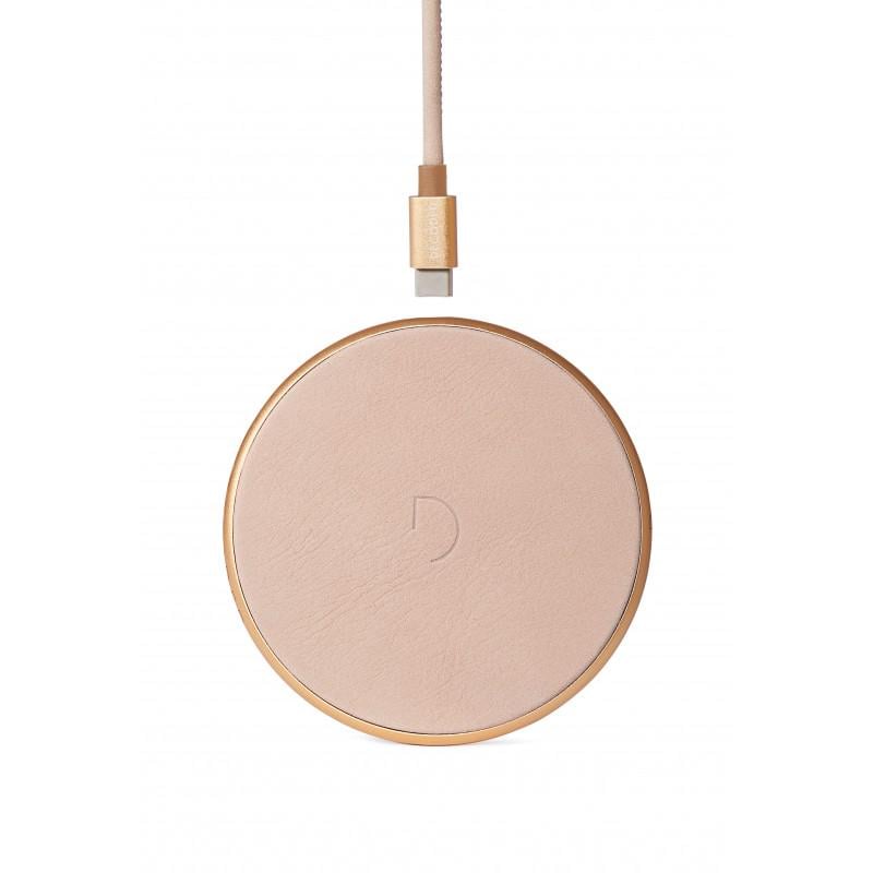 Зарядные устройства для телефонов Decoded Wireless 10W 7,5W беспроводное USB-C кабель 1,2 м Gold (7795)