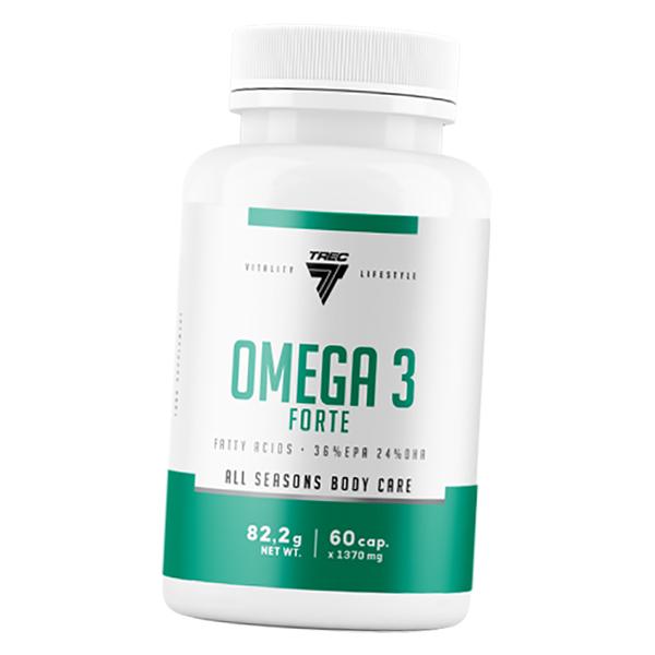 Омега 3 Trec Nutrition Omega 3 Forte 60 гел капс. (67101005)
