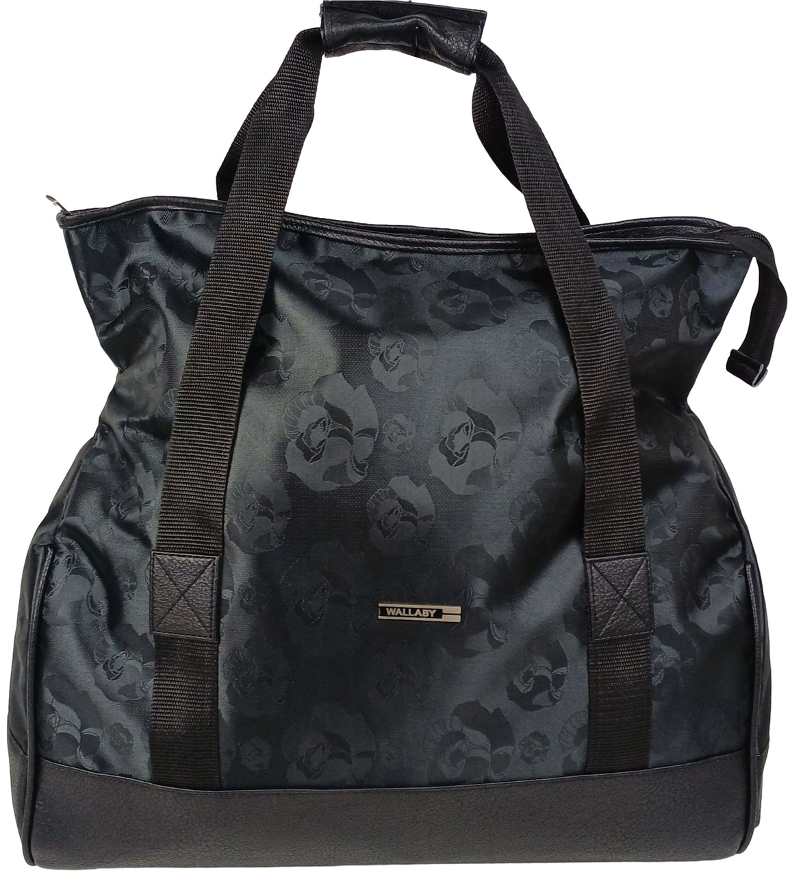 Сумка дорожная саквояж Wallaby 25 л 48×30×20 см Черный (2966587907)