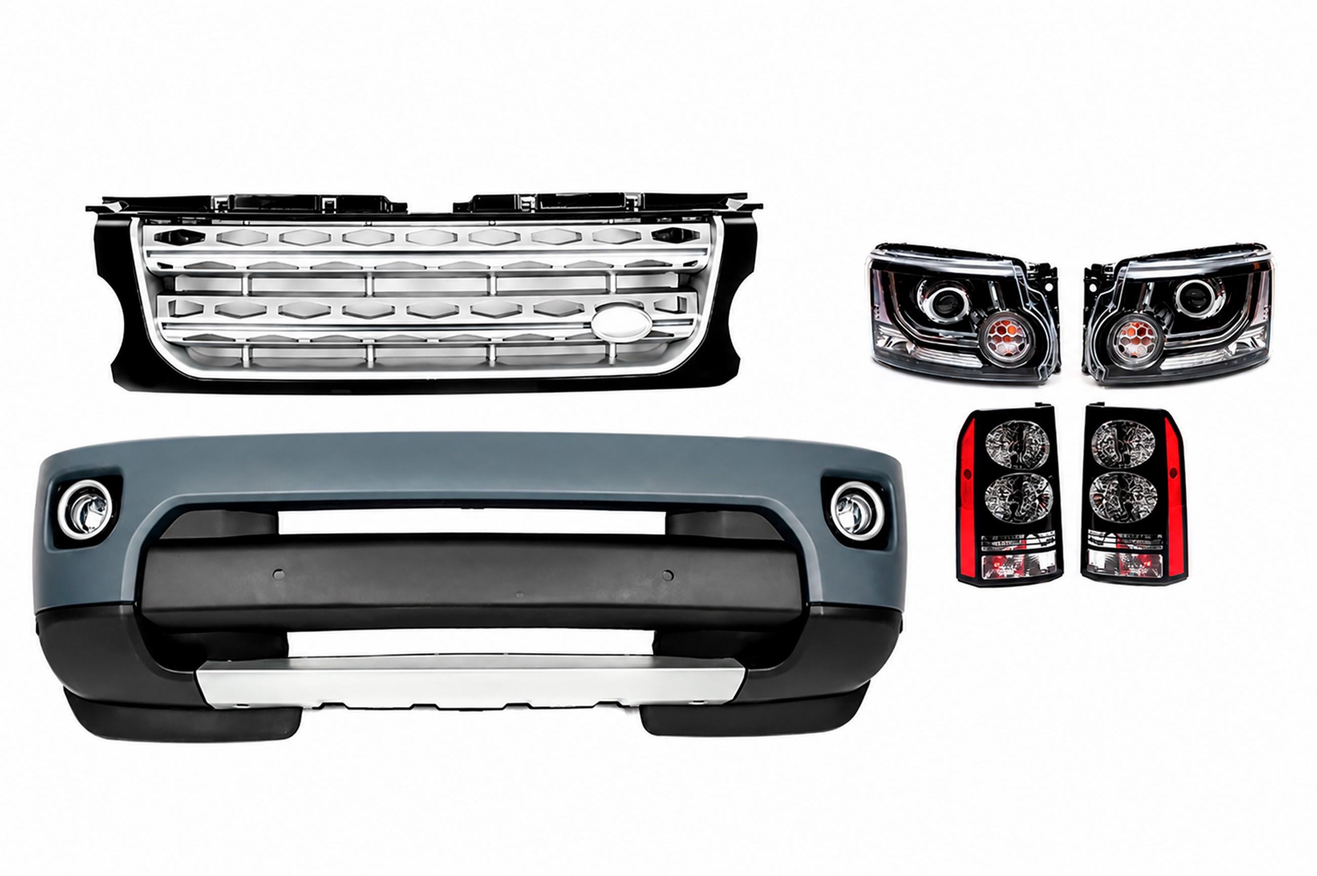 Комплект рестайлинга GBT в 2013-2017 для Land Rover Discovery IV 2009-2017 гг. (190237) Комплект рестайлинга GBT в 2013-2017 для Land Rover Discovery IV 2009-2017 гг. (190237)