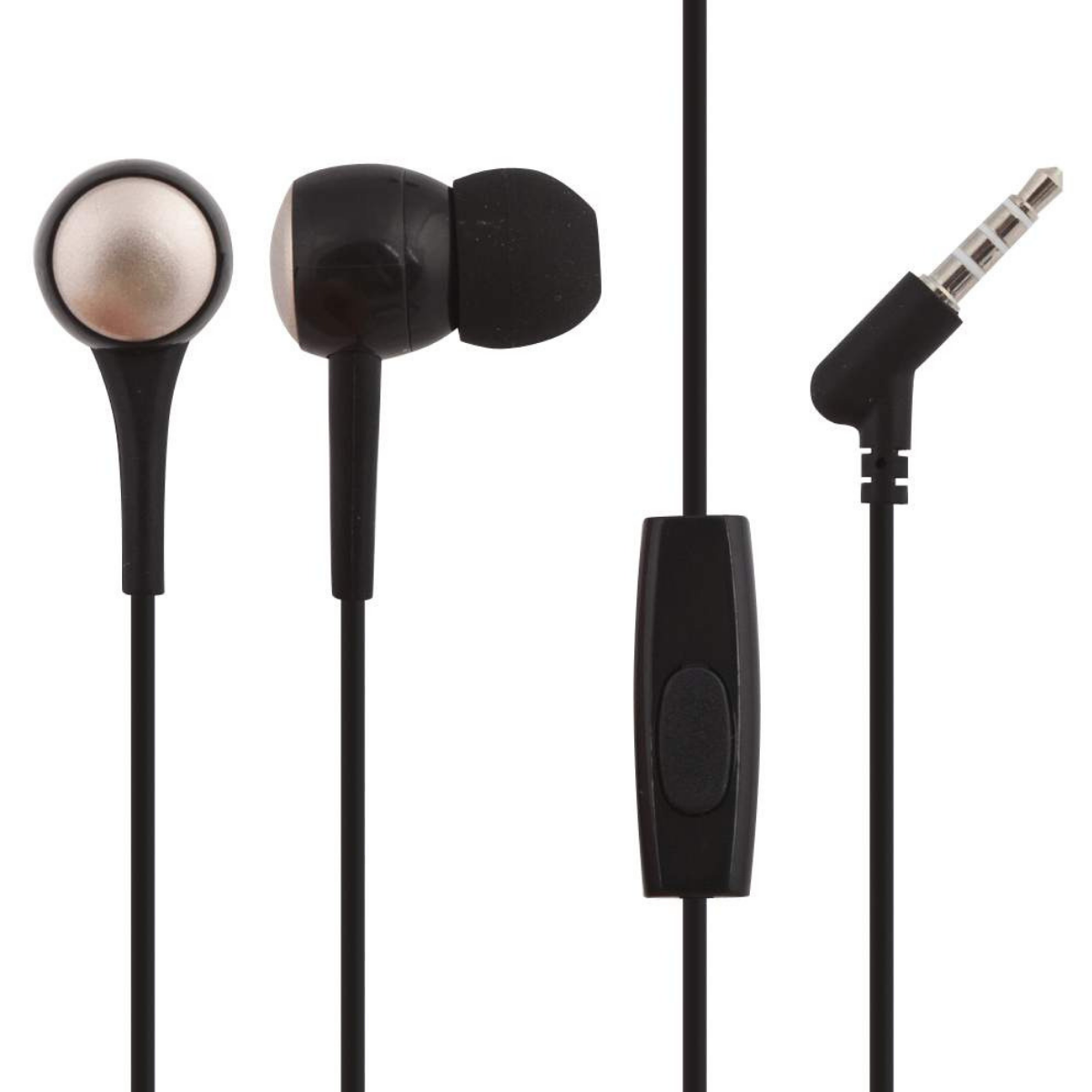 Наушники Hoco M19 Drumbeat universal earphone c микрофоном Black