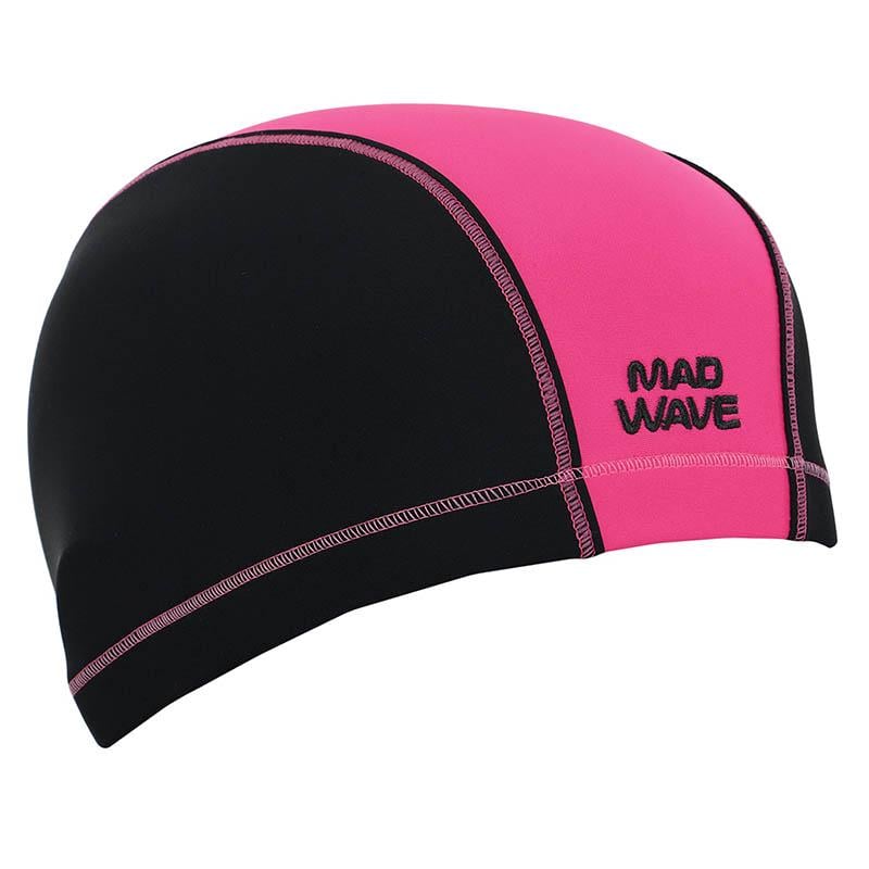 Шапочка для плавання Mad Wave Lycra Duotone M052702 Рожевий (60444213)