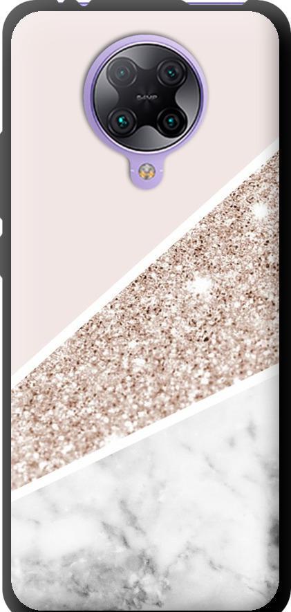 Чехол на Xiaomi Redmi K30 Pro Пастельный мрамор (4342b-1899-42517)