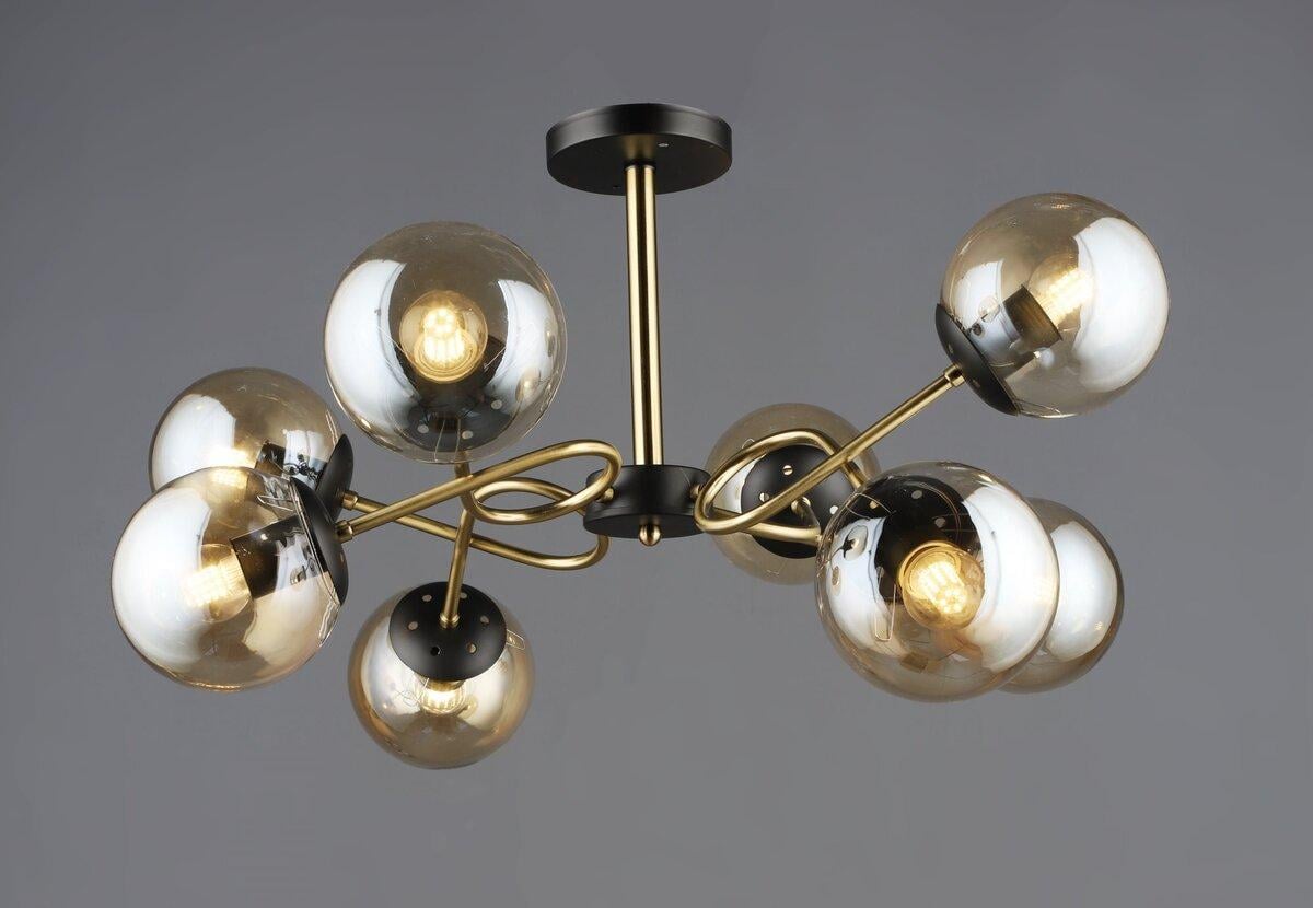 Люстра Valeso A4419/8 Медь/Черный (3120077102)