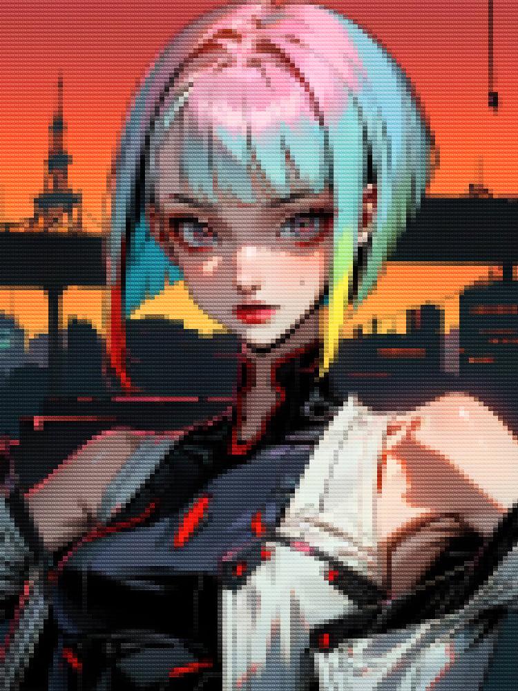 ᐉ Алмазна мозаїка SHLab Аніме Cyberpunk Edgerunners Люсі SHS